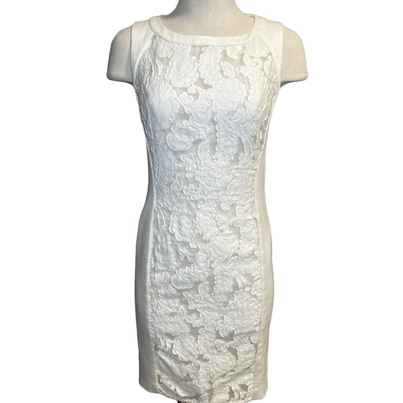 Hugo Boss Lace Inlay Dress/Size 2 - Picture 1 of 7